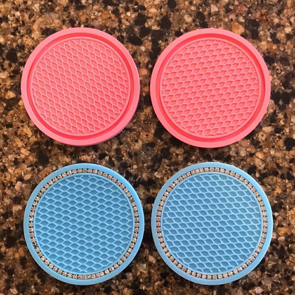 NEW His And Hers Car Coasters